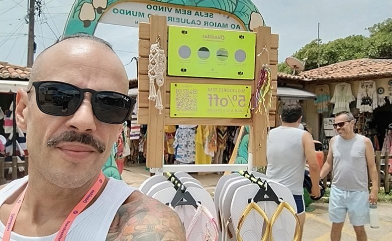Chinelero no Cajueiro